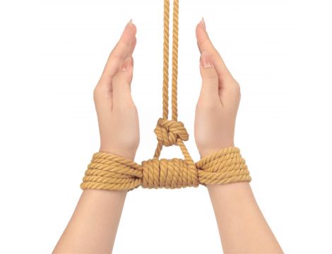 Rebellion Reign Natural Knot Bondage Rope - 3
