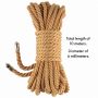 Rebellion Reign Natural Knot Bondage Rope - 3