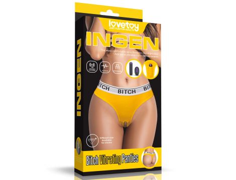 Bitch Vibrating Panties (28~32 inch waist ) - 14