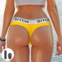 Bitch Vibrating Panties (28~32 inch waist ) - 3