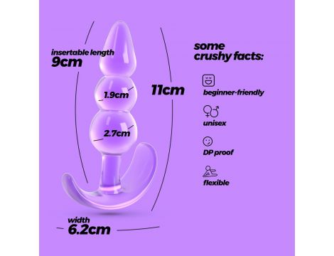 Korek analny Crushious The Plunger 9 cm - 6