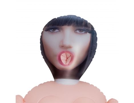 Lalka dmuchana Crushious Paola Nauczycielka z masturbatorem 155 cm - 4