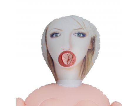 Lalka dmuchana erotyczna Cristina blond Crushious 155 cm - 2