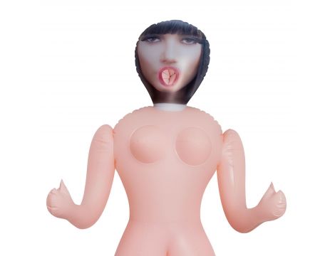 Lalka dmuchana erotyczna Crushious Marie 155 cm z masturbatorem - 12