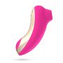 Stymulator łechtaczki Crushious Supernova ssący i stukający różowy USB 12cm - 4