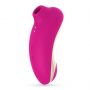 Stymulator łechtaczki Crushious Supernova ssący i stukający różowy USB 12cm - 5