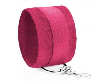 Kajdanki na rzep Crushious z łańcuchem 40 cm różowe - 5