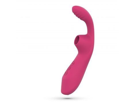Wibrator punktu G ssący Crushious Cyrano silikonowy USB 18cm