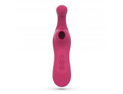 Wibrator punktu G ssący Crushious Cyrano silikonowy USB 18cm - 4