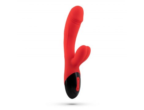 Wibrator króliczek Crushious Dare Dong silikonowy USB 20 cm