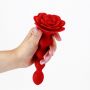 Korek analny wirujący Crushious Rosaline z pilotem silikonowy 19cm - 12