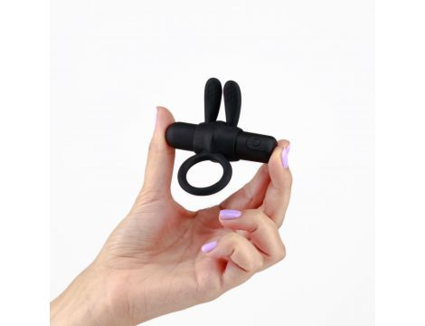 Pierścień erekcyjny wibrujący Crushious Wonka silikonowy USB 7,8 cm - 6