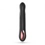 Wibrator króliczek Crushious Lapin silikonowy czarny USB 21,5 cm - 2