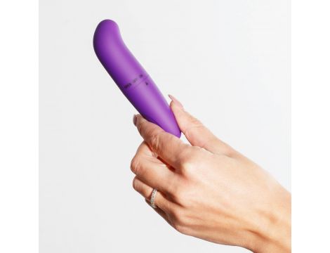 Mini wibrator punktu G Crushious GFinder fioletowy 12cm - 7