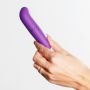 Mini wibrator punktu G Crushious GFinder fioletowy 12cm - 8