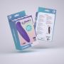 Mini wibrator punktu G Crushious GFinder fioletowy 12cm - 6