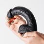 Dildo realistyczne silikonowe Inviktus Crushious 22 cm czarny - 12