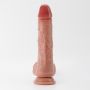 Dildo realistyczne Crushious Inviktus płynny silikon 22 cm cielisty - 9