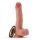 Wibrator realistyczny Inviktus Vibe Crushious z pilotem 22 cm