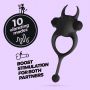 CRUSHIOUS DAEMON VIBRATING COCKRING BLACK - 11