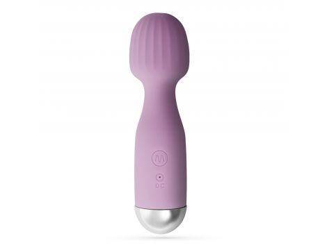 Mini wand Crushious Wanderlust liliowy USB 15 cm