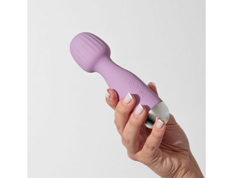 Mini wand Crushious Wanderlust liliowy USB 15 cm - 5