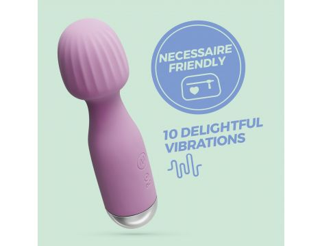Mini wand Crushious Wanderlust liliowy USB 15 cm - 6