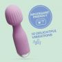 Mini wand Crushious Wanderlust liliowy USB 15 cm - 7