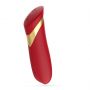 Mini wibrator Crushious Blinders ładowany czerwony silikonowy 10 cm - 4