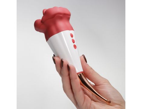 Stymulator podwójny Crushious Jagger silikonowy 19,5 cm - 8