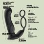 Masażer prostaty Crushious Erixos z pilotem silikonowy 16,5 cm - 8