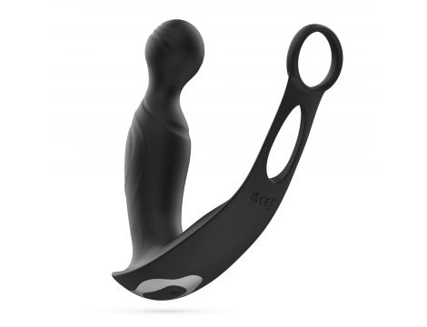 Masażer prostaty Crushious Flamma z pilotem 16 cm