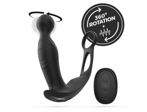 Masażer prostaty Crushious Flamma z pilotem 16 cm - 3