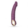 Wibrator realistyczny Crushious Magnus Bend giętki fioletowy USB 22 5 cm - 3