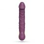 Wibrator realistyczny Crushious Magnus Bend giętki fioletowy USB 22 5 cm - 6