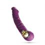 Wibrator realistyczny Crushious Magnus Bend giętki fioletowy USB 22 5 cm - 10