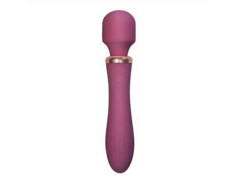Masażer wibracyjny Jinx Crushious czerwone wino 21 cm