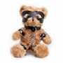 Miś bondage Crushito Crushious czarny 31 cm - 2