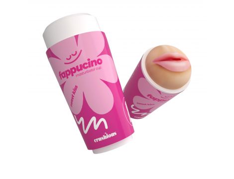 Przenośny masturbator oralny Crushious Fappucino Sweet Kiss