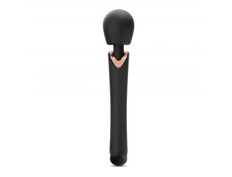 Różdżkowy masażer Crushious Holly silikonowy czarny USB 30 cm - 3