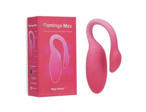 Wibrator bullet Magic Motion Flamingo Max różowy z aplikacją
