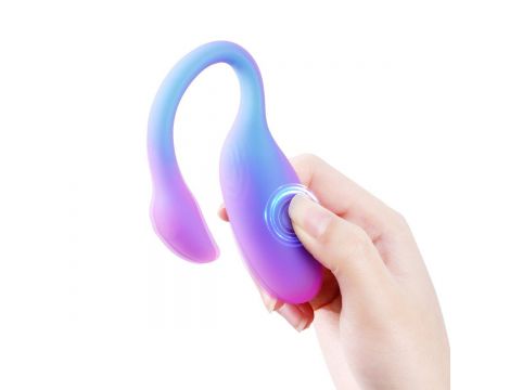 Wibrator noszony Magic Motion Flamingo Max niebieski z aplikacją - 11