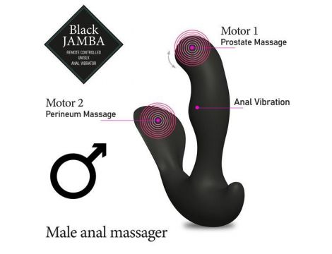 FeelzToys - Black Jamba Anal Vibrator