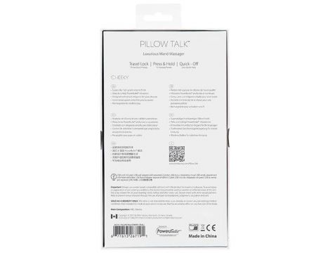 Pillow Talk - Cheeky Wand Massager Teal - 5