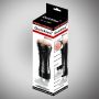 Quickies black wallmounted vibrating masturbator - 2