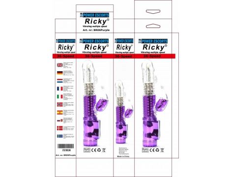 Ricky purple 36 speed rabbit 23,5 cm