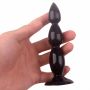 Rocket drill 5,2 inch black big anal plug 5,2 inch / 13 cm - 4