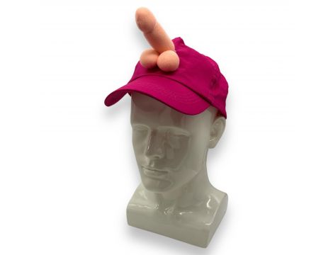 Czapka z penisem Kinky Pleasure różowa - 6