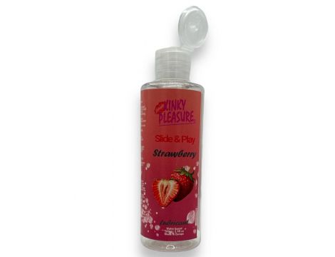 Lubrykant smakowy truskawkowy Kinky Pleasure 100 ml - 2