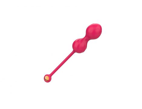 Kulki Kegla Lovesecret Premium z aplikacją różowe silikonowe USB 22 cm - 9